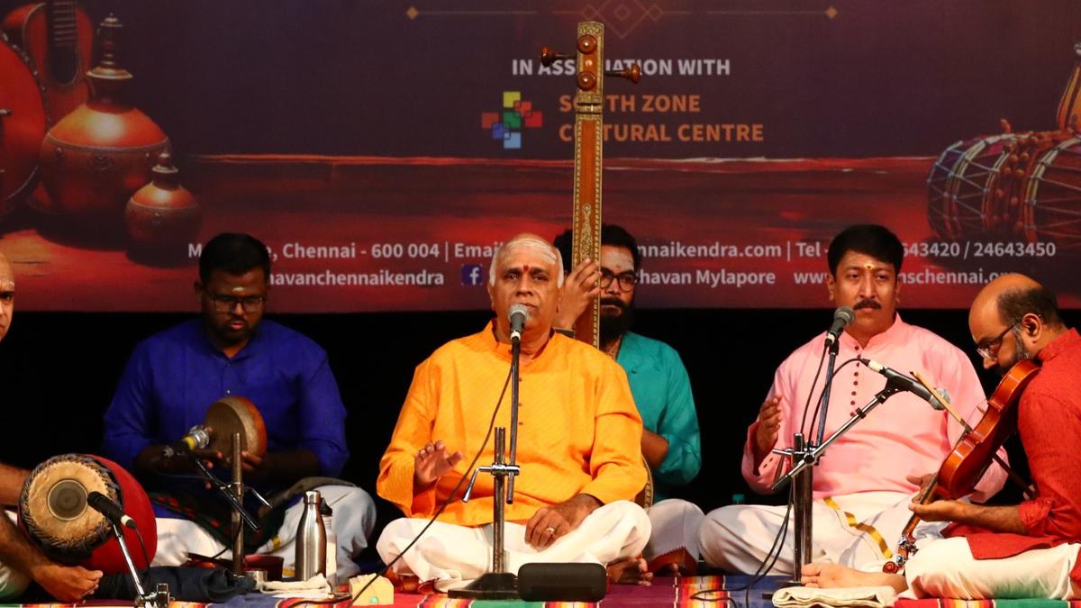 Vijay Siva presented a concert that celebrated the grammar of music